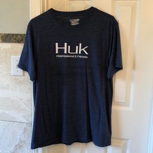 Men’s Huk navy blue shirt